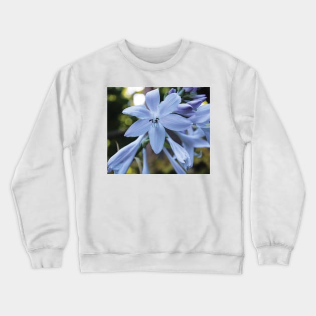 Light Purple Flowers Crewneck Sweatshirt by Rosey Elisabeth